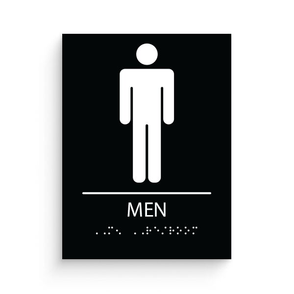 Restroom Sign for Men