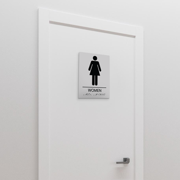 Restroom Signs for Women