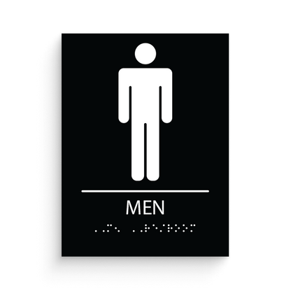 Restroom Sign for Men