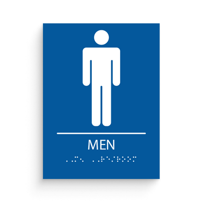 Restroom Sign for Men