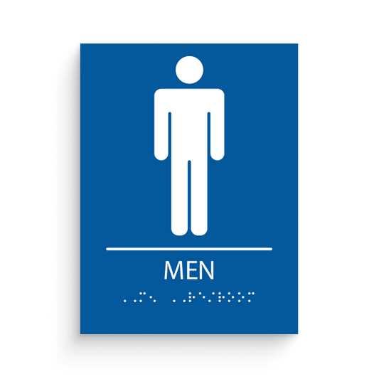 Restroom Sign for Men