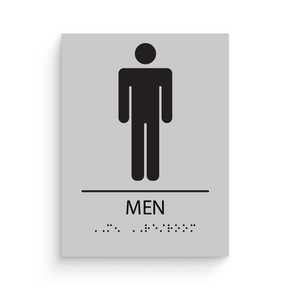 Restroom Sign for Men
